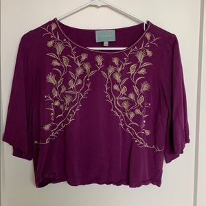 Embroidered Top